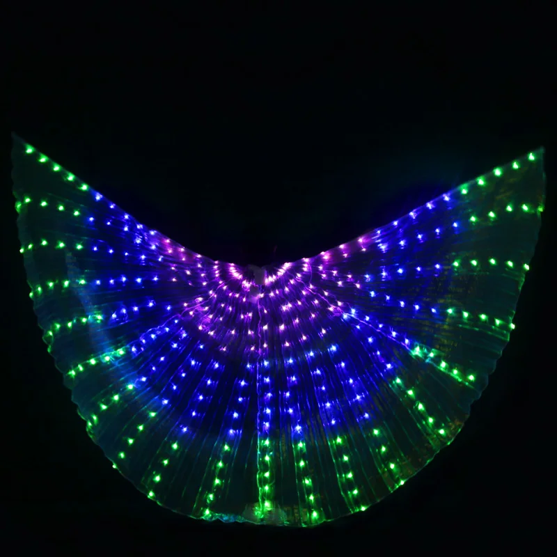 2018 реквизит для выступлений женщин танцевальная одежда девочек DJ LED крылья