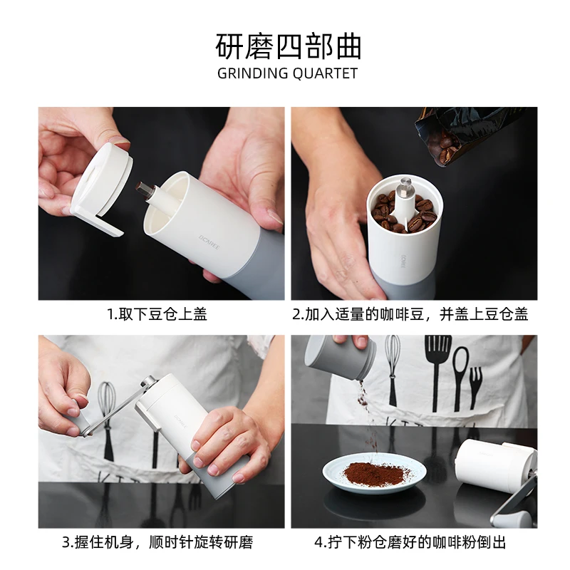 買取 キッチンツールのコーヒーグラインダー粉メーカーコショウスマッシュポータブル手コーヒーグラインダーミキサーmolinilloカフェcoffeeware DF50KFJ