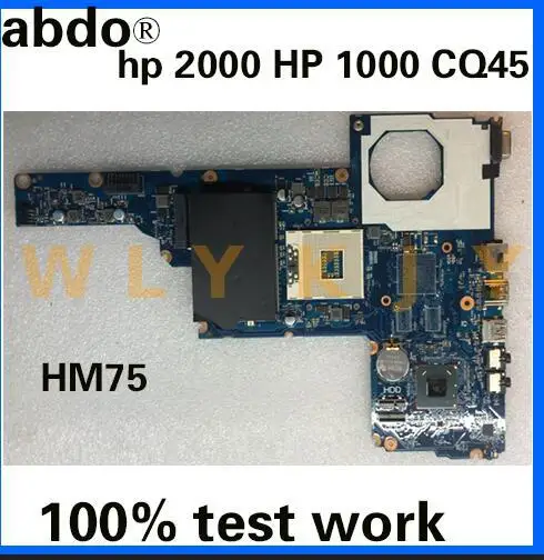 Материнская плата для ноутбука HP 2000 450 основная 685107-001 685107-501 PGA989 HM75 J8F DDR3 полностью