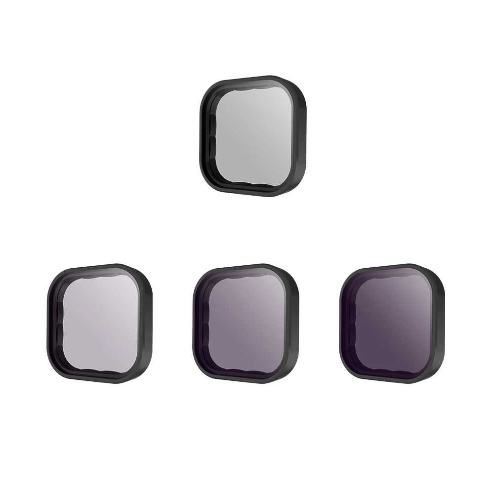 

TELESIN Combo ND8 ND16 ND32 CPL Set Aluminium Alloy Frame Lens Filter for Gyroscope Hero 9 Action Camera ND CPL Lens Accessoreis