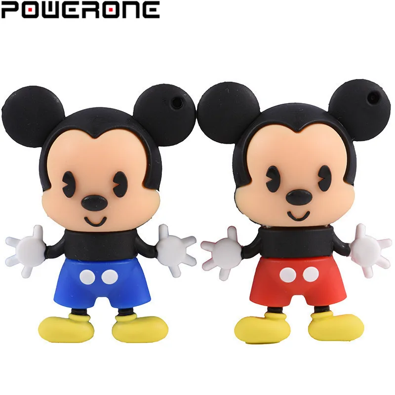 POWERONE Микки и Гуфи Плутон USB флеш накопитель животные мультфильм pendrive 4G/16 GB/32 GB/64 GB
