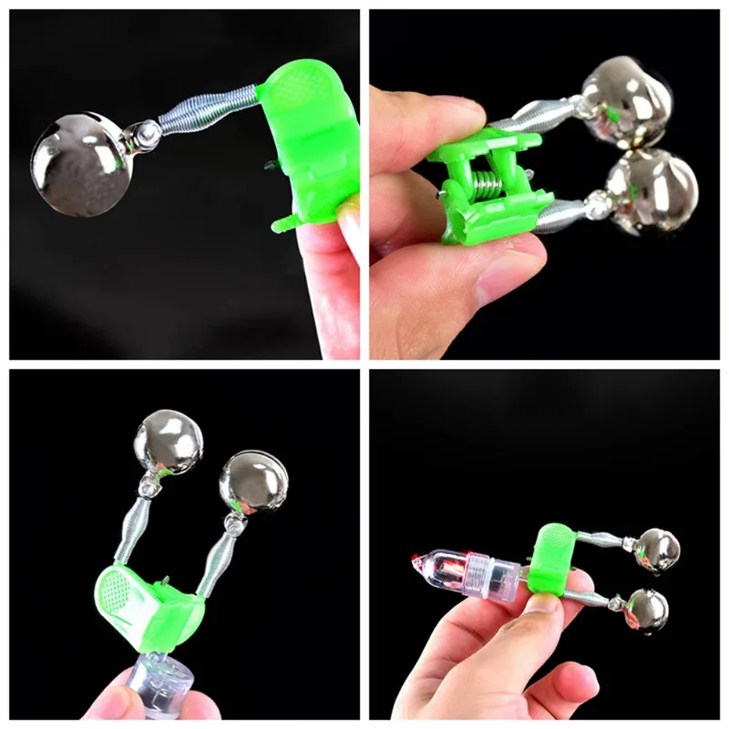 Светодиодный сигнализатор укуса удочки кольцо рыболовные приманки аксессуары