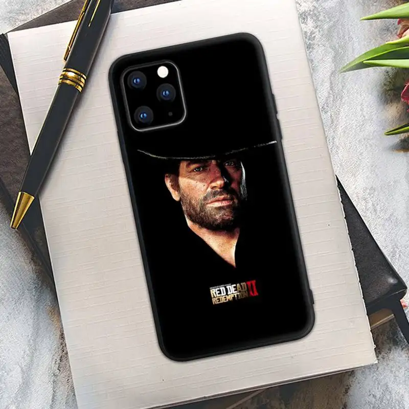 Силиконовый чехол Red Dead выкуп 2 для IPhone 13 Mini 12 11 Pro Max Xs X Xr 8 7 Plus Se 2020 | Мобильные