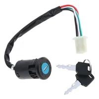scooter 4 wire ignition switch 2 key gas electric scooter for atv scrambling motorcycle go kart kid cart motor accessories