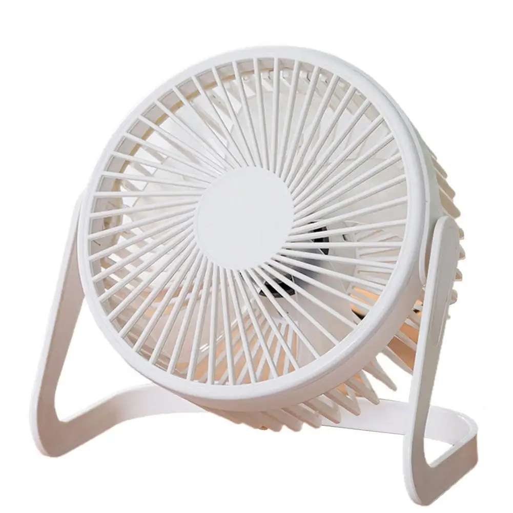 Portable Office Fan Mini Cooling Lightweight Plastic 360 Degree Rotation Silent Cooling USB Office Fan for Dormitory usb clip desk fan mini usb personal cooling fan portable table electronic fan 360° rotation for home office dormitory bedroom
