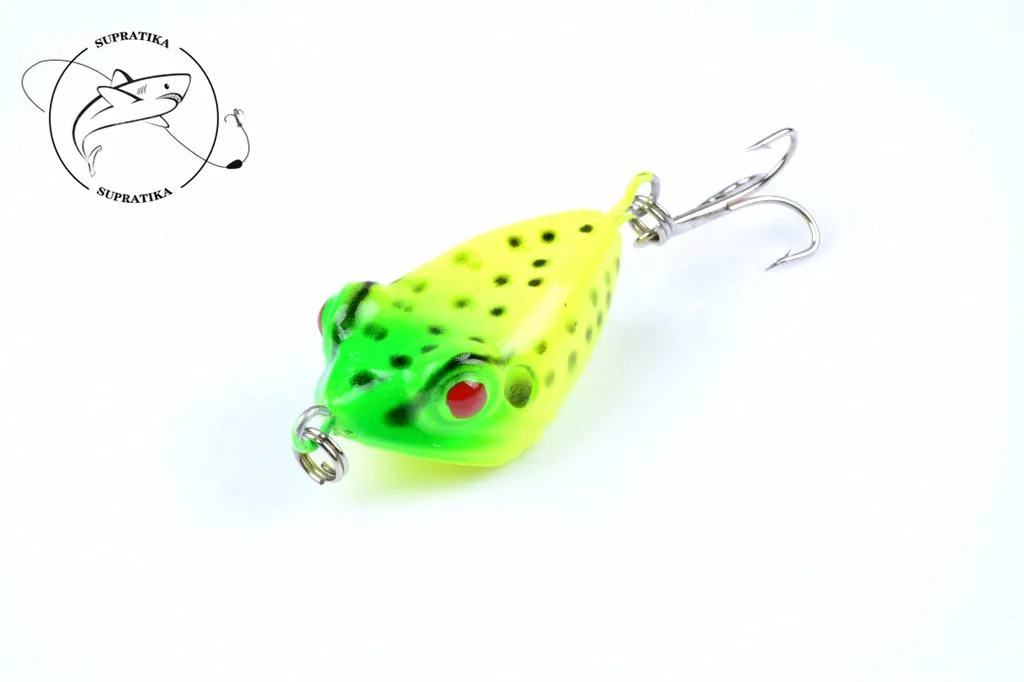 

1Piece 4cm 6g Smart Plastic Frog Fishing Bait Lures With Bass Hook Isca Artificial Minnow Wobblers Pesca Lure Tackle