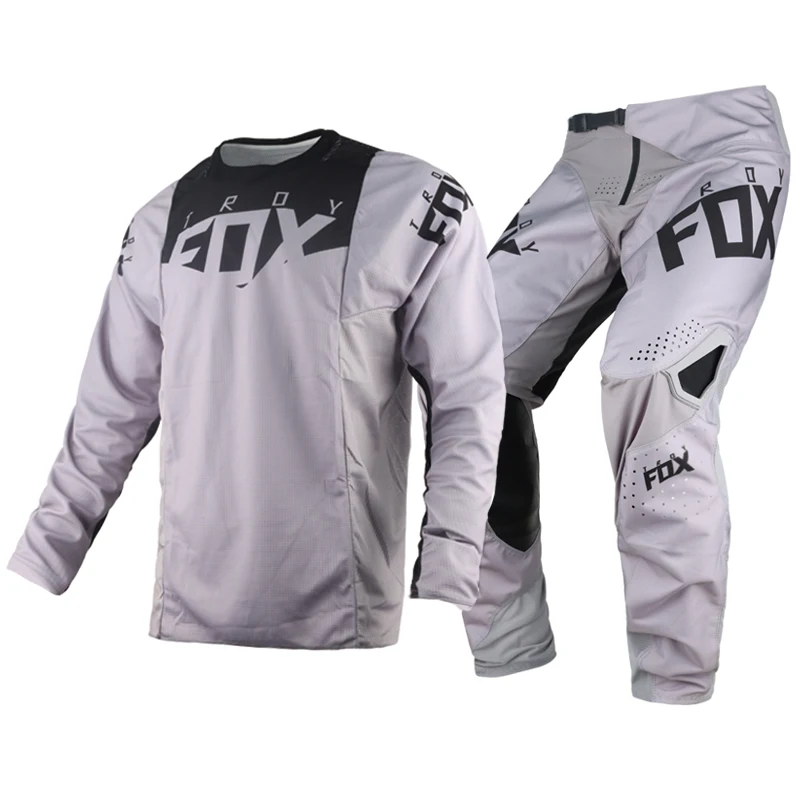 

Hot Selling MX 360 Kila Jersey Pants Combo Motocross MTB BMX Dirt Bike Offroad Gear Set Motorcycle Suit Mens Grey Kits