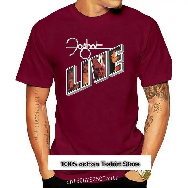 

Camiseta en vivo de Foghat, camiseta de la banda de hard rock Huhn S, M, L, XL, 2XL, 3XL, Marrón Savoy