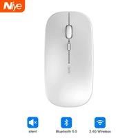 wireless 2 4ghz mouse computer bluetooth mouse silent mause optical ergonomic mouse usb rechargeable mice for macbook laptop pc