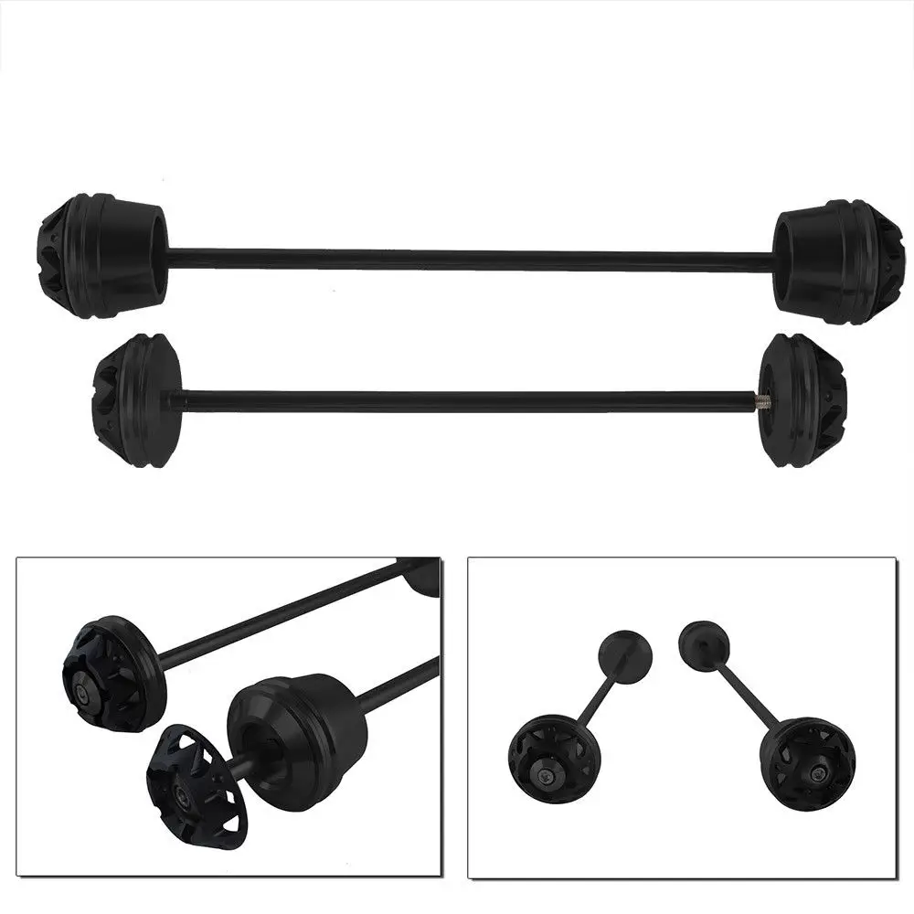 Передний и задний мост вилка колеса слайдер протектор для Yamaha MT07 FZ07 2014 2020 2019 MT 07