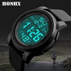 Новые военные мужские цифровые наручные часы спортивные светодиодные водонепроницаемые мужские наручные часы 2021 Роскошные Дизайнерские мужские часы montre homme