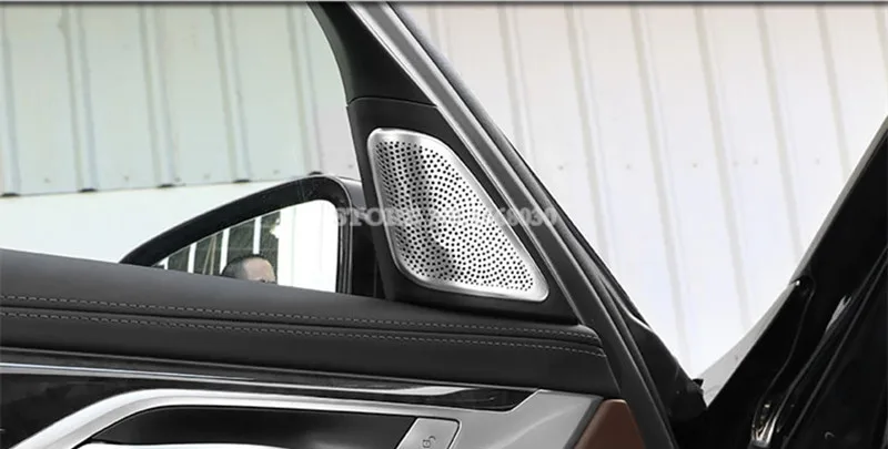 Накладка для звуковой колонки межкомнатной двери 2 шт. BMW 7 серии G11 G12 2016 2021
