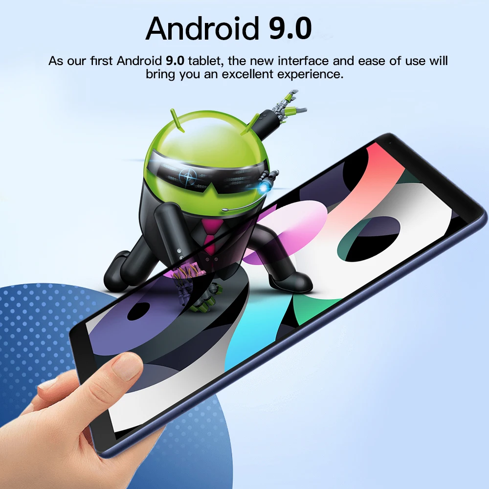 bdf pro 10 1 inch google kids tablets android 9 0 octa core 4gb64gb google market 4g phone calls tablet pc wifi bluetooth gps free global shipping