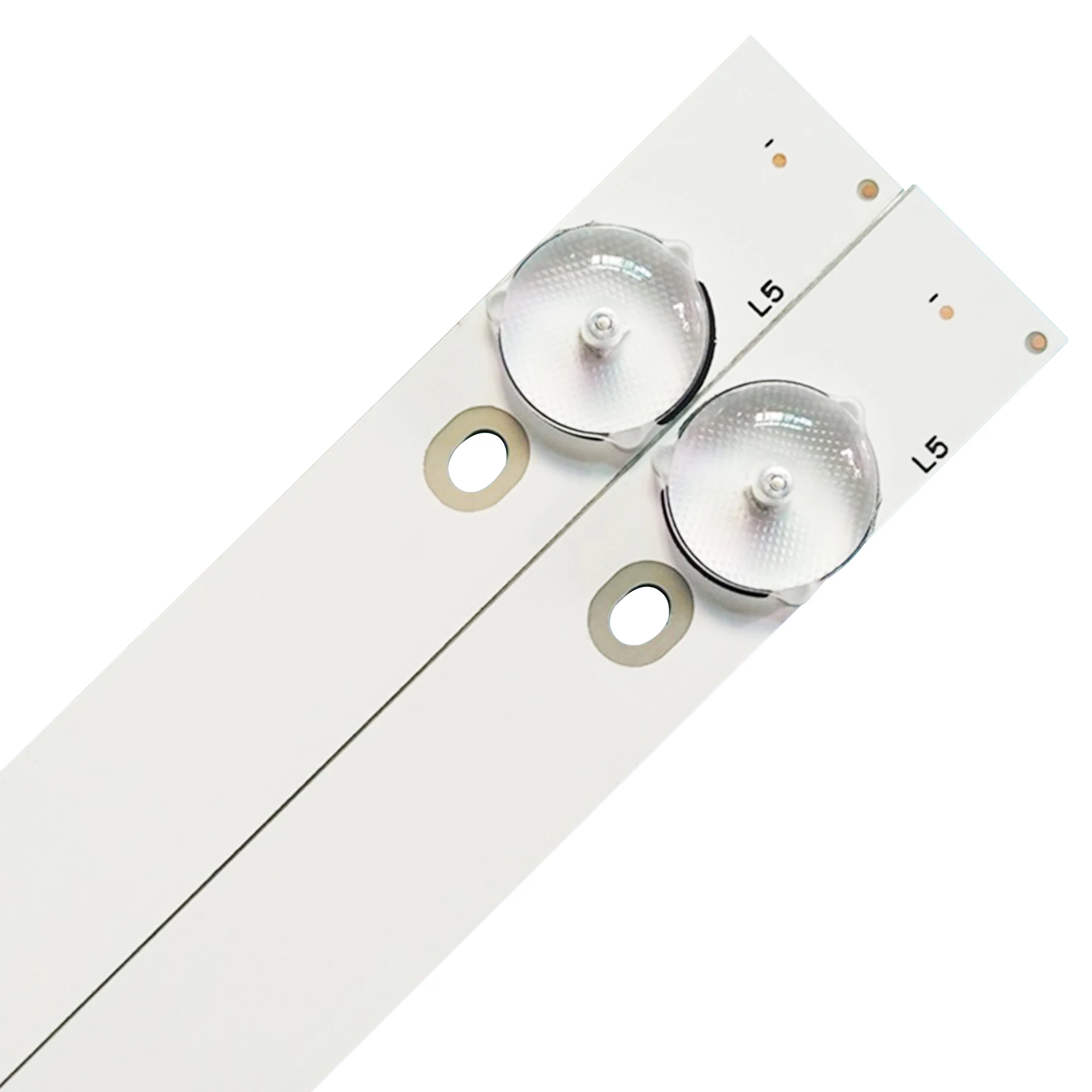 

10PCS 580mm LED Backlight strip 5 lamps For 32'' LCD TV MS-L1598 V1 32DN 2*5_3030_300MA_30V 6V/LED