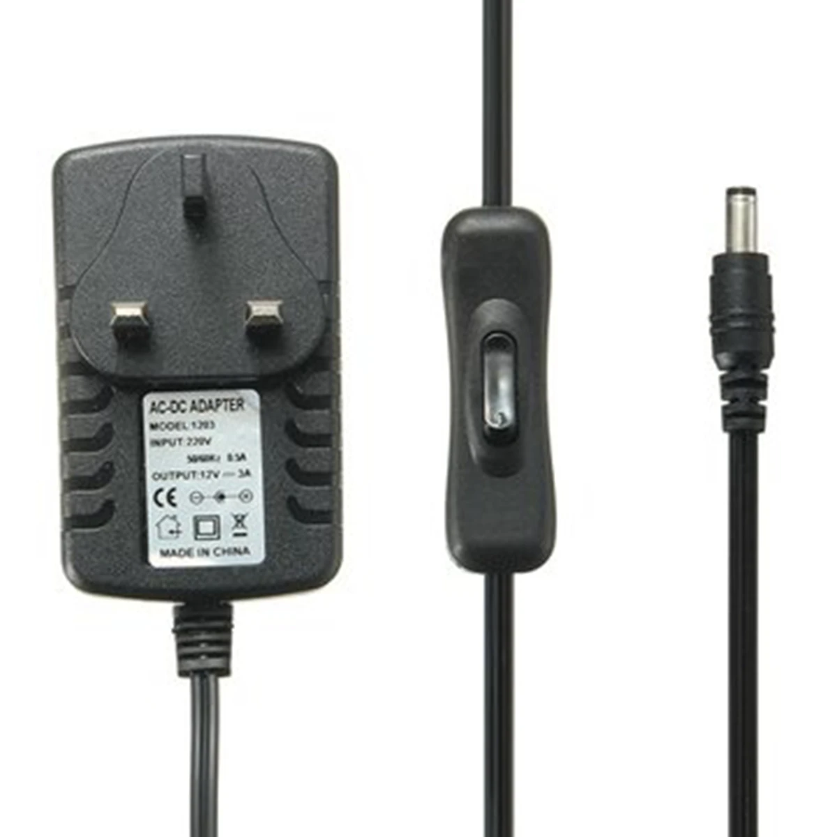 

AC 100-240 В к DC12V 2A Светодиодный драйвер питания США/ЕС/Британский конвертер штепселя адаптер для светодиодной ленты трансформаторы для освеще...