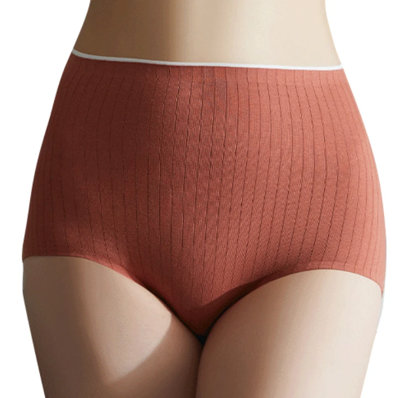 Мягкие трусы для женщин тонкое женское нижнее белье Дамское однотонное мягкое