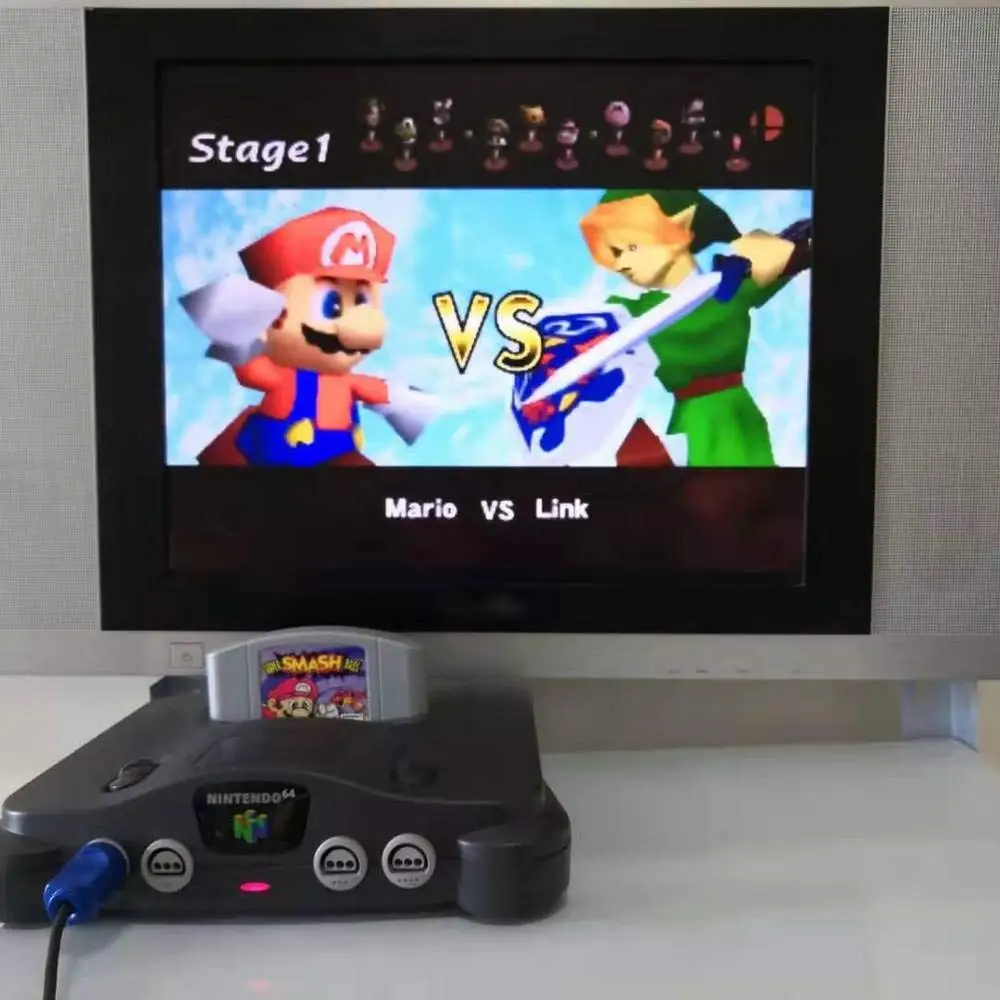 Вечерние карты Super Smash Bros Mario 2 Marlo Kart для Nintendo 64 картриджи видеоигр консоль N64