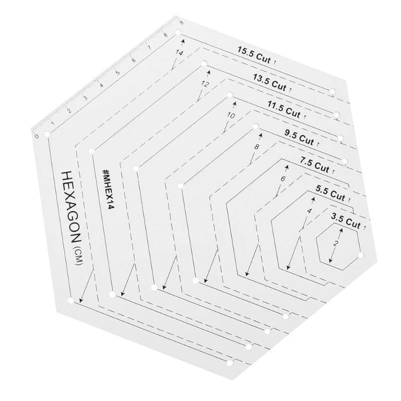 Набор из 4 шт./компл. трафарета для стёганых изделий с линейкой|Коробка рукоделия|