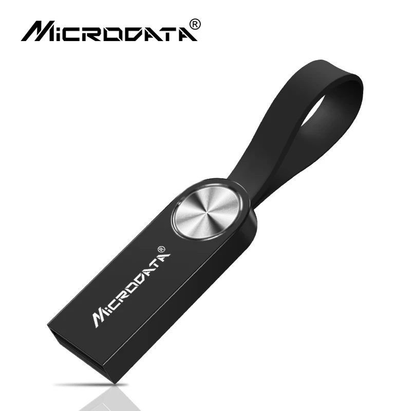 Серебристый/черный металлический флеш-диск usb 2 0 32 ГБ 16 высокоскоростной