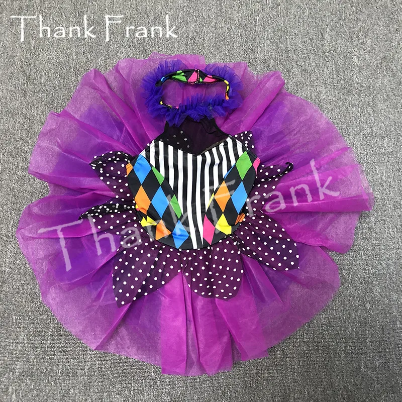 Балетное платье-пачка для девушек с рюшами и блестками женский красочный костюм