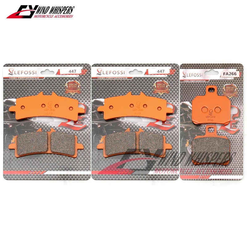 Передние и задние тормозные колодки для мотоцикла Yamaha XP 500 T-Max 2008-2009-2010-2011 Tmax Tmax500