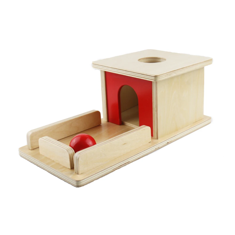 Игрушки Монтессори детский деревянный шар строительные материалы сенсорные