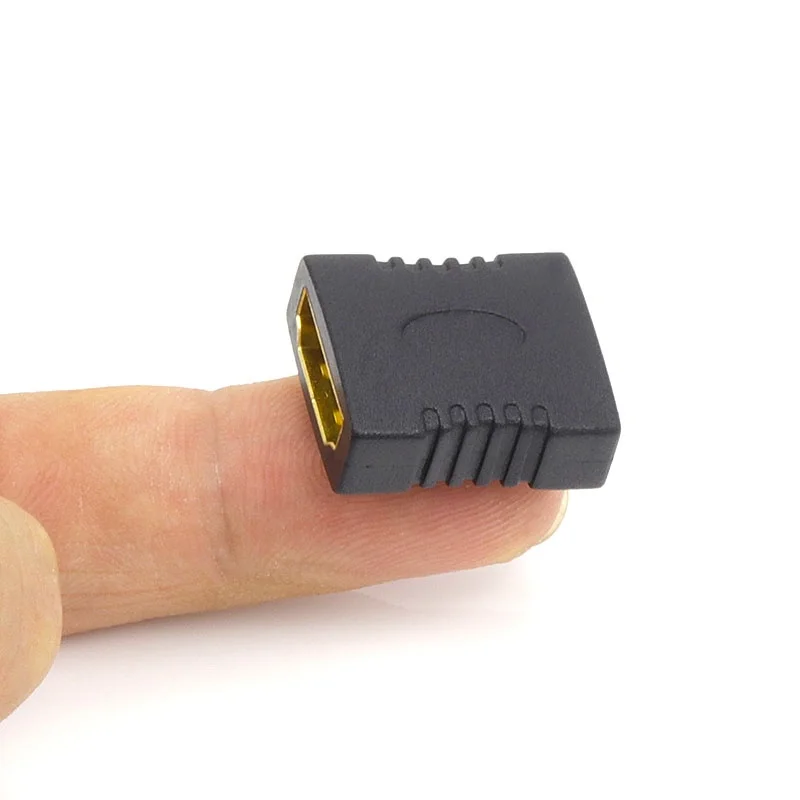 

Переходники для HDMI V2.0 мама-мама Мини Портативный удлинитель с прямой головкой HD позолоченный 20 Pin All Pass Support 4K