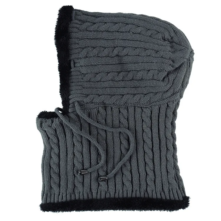 Зимняя шерстяная вязаная шапка бини мужской шарф Skullies Beanies Зимние шапки для мужчин и женщин шапки Gorras Bonnet маска брендовые шапки