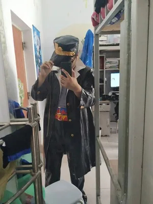 Anime Kujo Jotaro Cosplay Costumes Anime JoJo's Bizarre Adventure Halloween Party Men Women Clothing Full Set