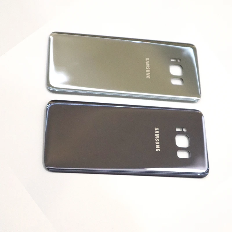 Задняя крышка galaxy s8 Samsung S8 Plus, оригинальная задняя крышка, 3D стеклянный Чехол-батарея для samsung S8 Plus, запасная крышка корпуса+ клейкая наклейка