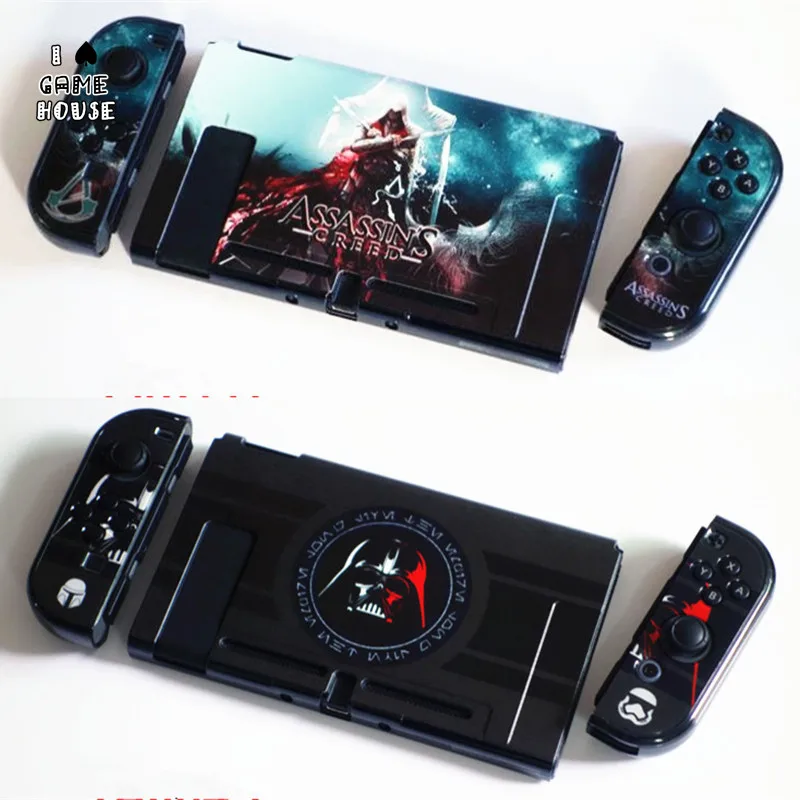 Защитный чехол FoPcc NS жесткий водонепроницаемый для Nintendo Switch Joycon|station charger|station