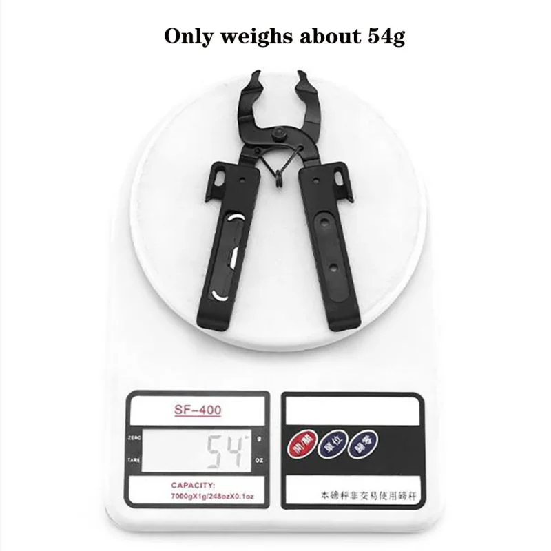 

Black Bike Bicycle Chain Quick Link Open Close Tool Master Link Pliers Bike Chain Magic Button Clamp Removal Bike Repair Kit