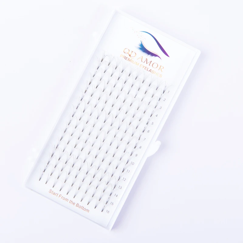 Mink 16 Lines russian volume lashes Pre Made fans Eyelashes Extension Make up Natual Soft Individual Eyelashes