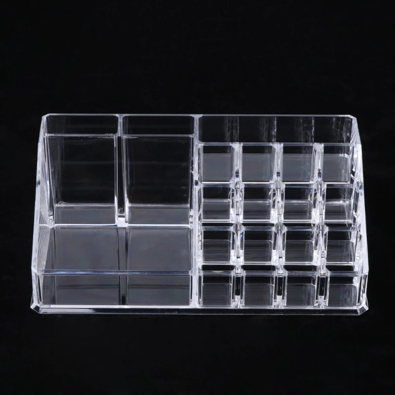 

67JE Clear Acrylic Dustproof Cosmetic Organizer Mobile Phone Repair Tools Storage Box