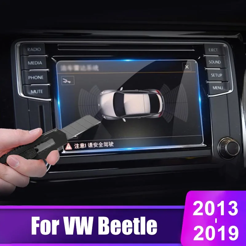 Автомобильная пленка для экрана GPS навигатора Volkswagen VW Beetle 2012 2015 2016 2017 2018 2019