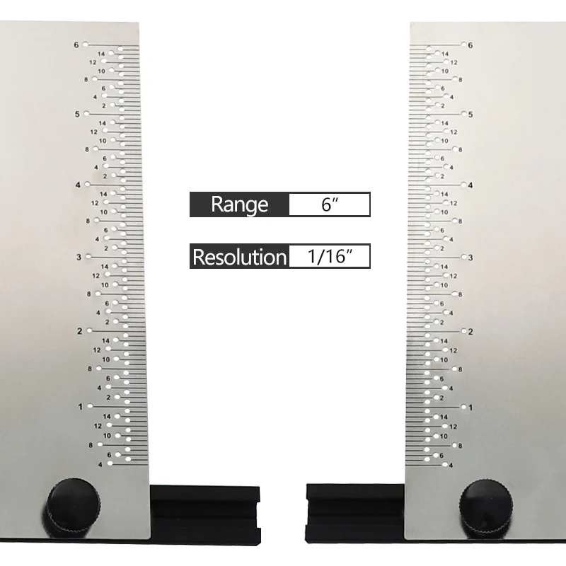 Деревообрабатывающий писец 6 дюймовая Т образная линейка калибровочный прибор