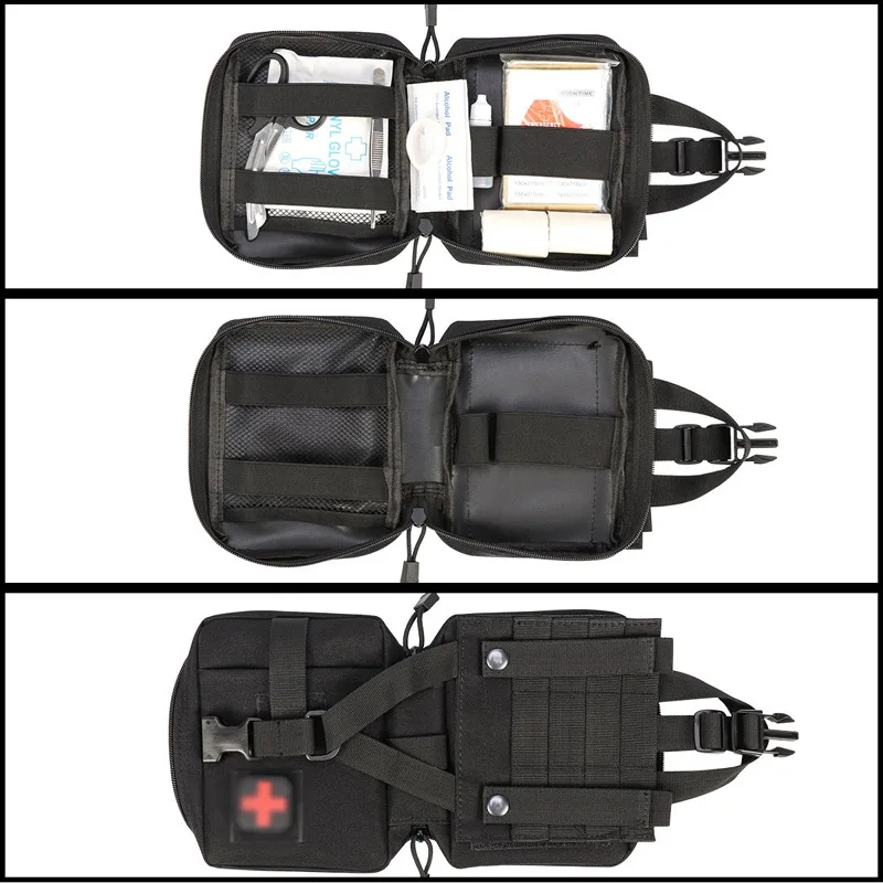 Аптечка тактический походный медицинский набор первой помощи портативный