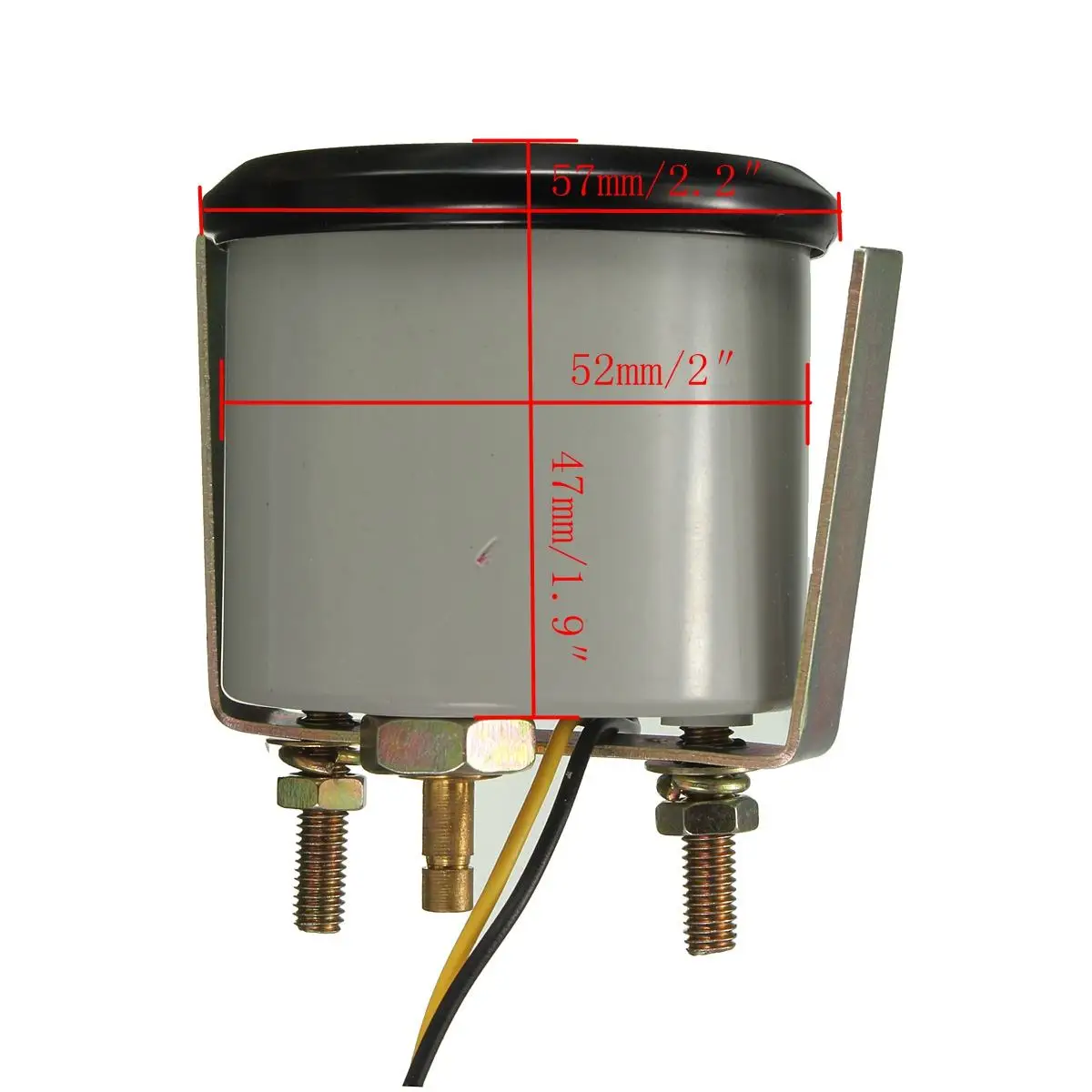 Универсальный Автомобильный цифровой светодиодный дисплей 52 мм 2 турбонаддув