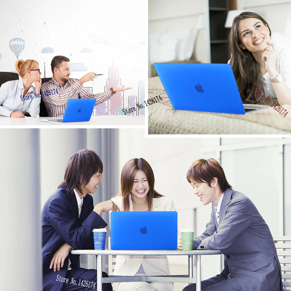 Чехол для ноутбука Apple MacBook Air Pro retina 11,6 12 13,3 15,4 дюймов для New Air Pro 13 A1466 A1932 A1989 A2159 с сенсорной панелью ID