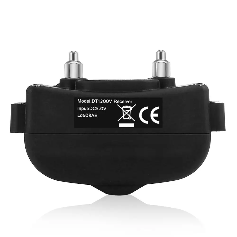 Водонепроницаемый перезаряжаемый ошейник для дрессировки собак с сигналом