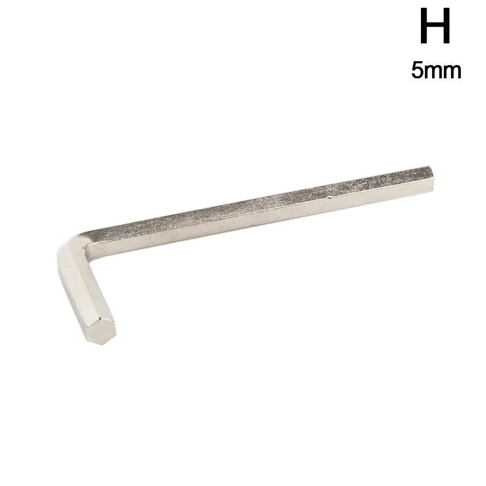 5mm 1 шт. шестигранный ключ с шариковым концом и длинной рукояткой, метрический шестигранный никелированный 0,9 мм-8 мм Набор шестигранных ключей - Цвет: 5mm