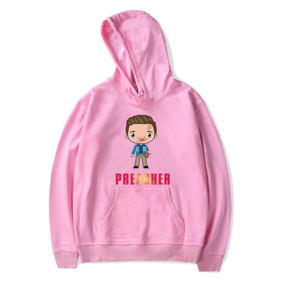 2019 ТВ серии Preacher сезон 4 Джесси кустер тюльпан новый принт толстовка с капюшоном