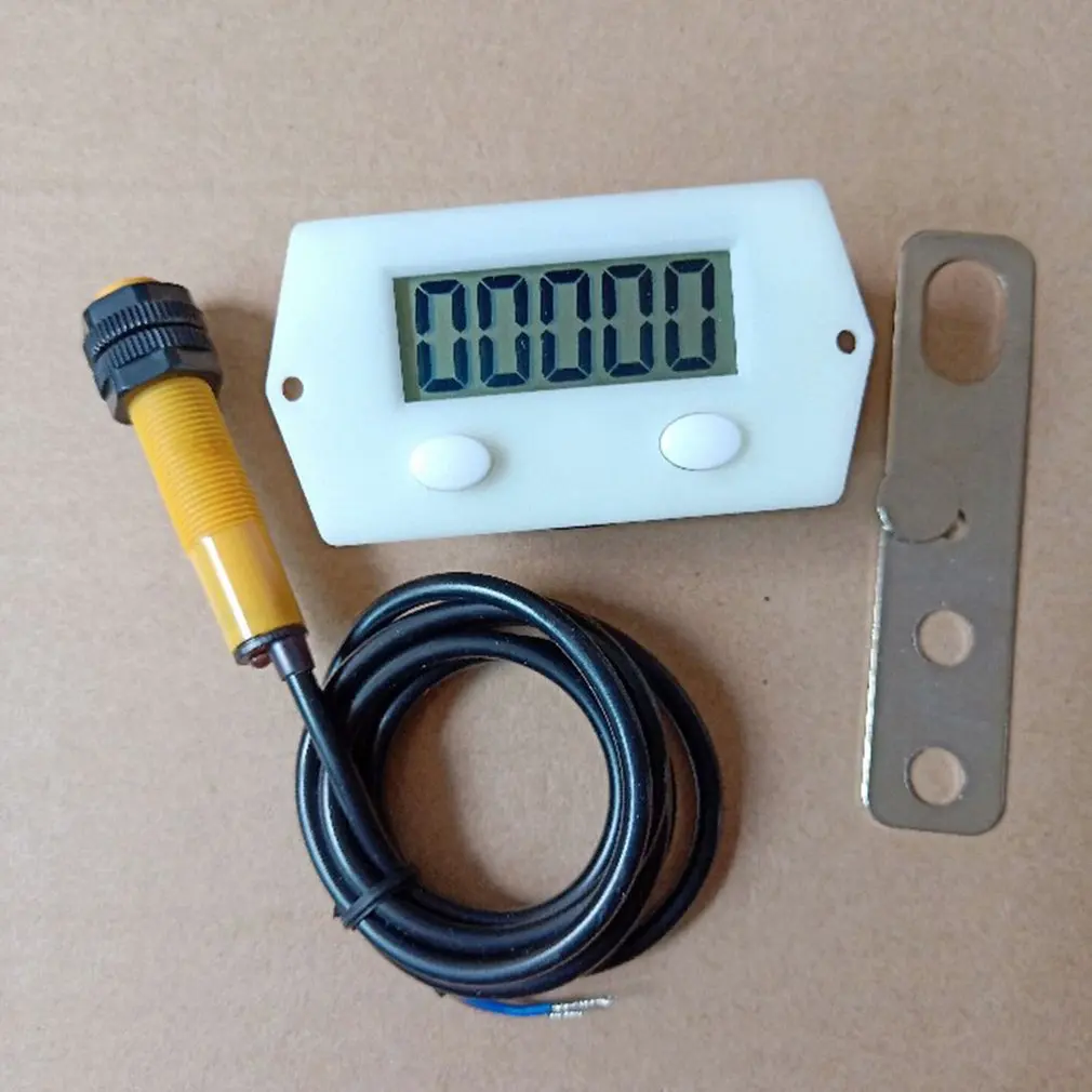Counters Digital Electronic Counter Punch Five Digit Puncher Magnetic Inductive Proximity Switch LCD Reciprocating Rotary Magnet |