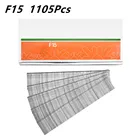 1105 шт. F15F20F25F30 прямые гвозди для электрического пистолета степлер для ногтей-пистолет гвоздильщик мебель DIY домашнийсадовый деревообрабатывающий инструмент