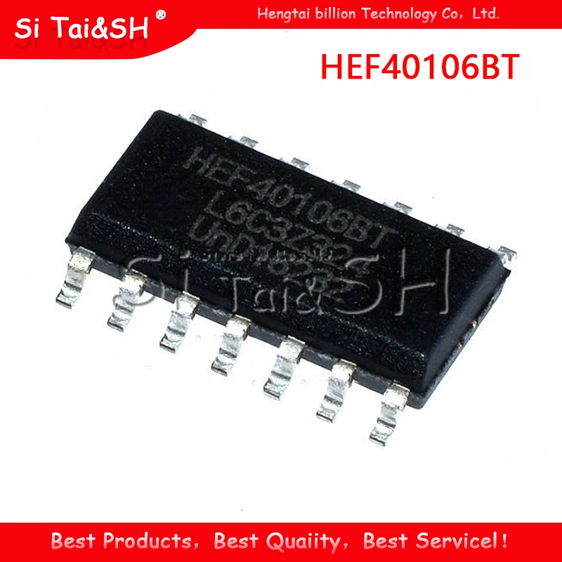 5 шт./лот HEF40106BT HEF40106B HEF40106 40106 лапками углублением SOP 14|4 g| |
