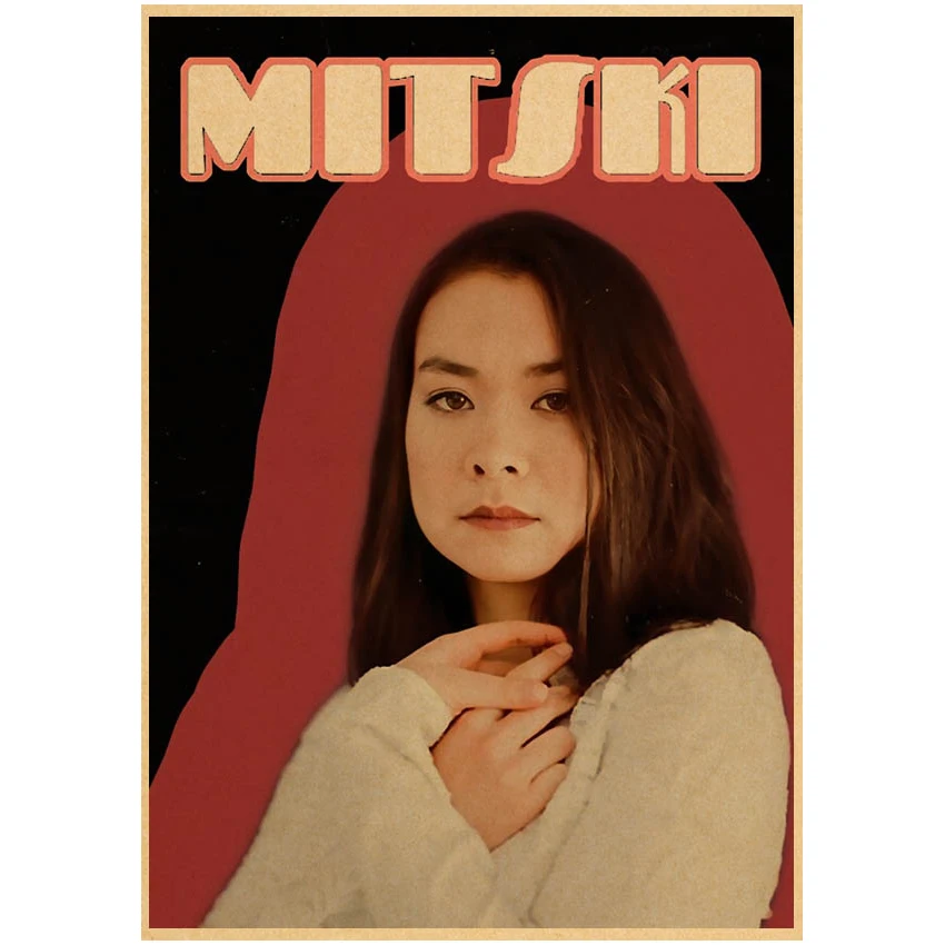 Постер в стиле хип-хоп Mitski винтажная крафт-бумага высокое качество домашняя