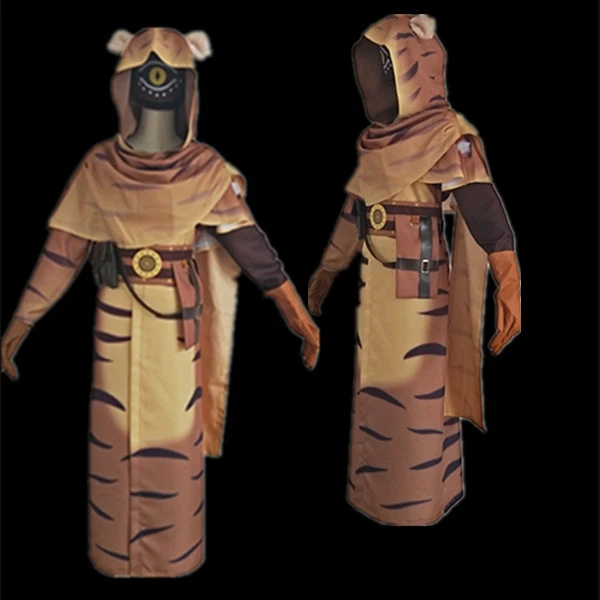 Костюмы для косплея Илай Кларк хотите быть человеческим тигровым шкуром одежда