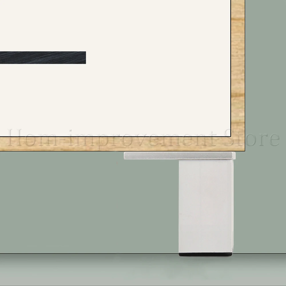 

4 Pcs 60-120mm Metal Furniture Legs Aluminum Alloy Furniture Legs for TV Stand Cabinet Bed Sofa Office Table Cabinet Legs