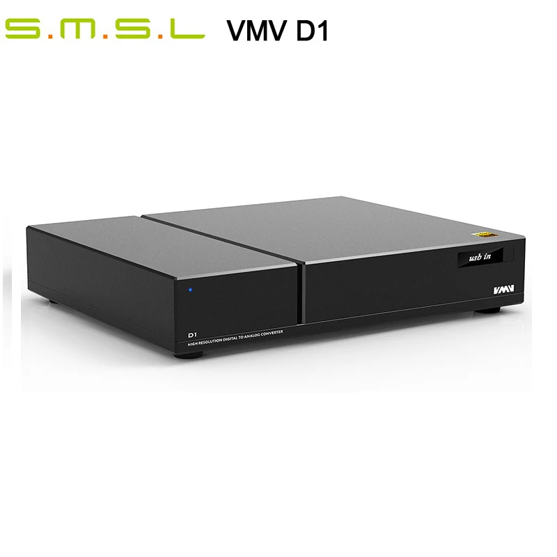 SMSL VMV D1 2 * ES9038PRO высококлассный ЦАП 32 бит/768 кГц DSD512 USB/OPT/COAX/EBU вход RCA/XLR выход HIFI