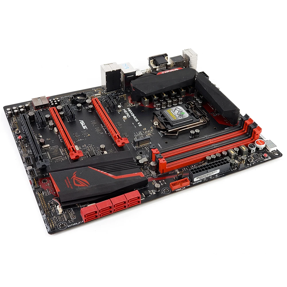 Материнская плата Asus MAXIMUS VII HERO для настольных ПК Z97 LGA 1150 Core i7 i5 i3 DDR3 32G SATA3 USB3.0 M.2 ATX